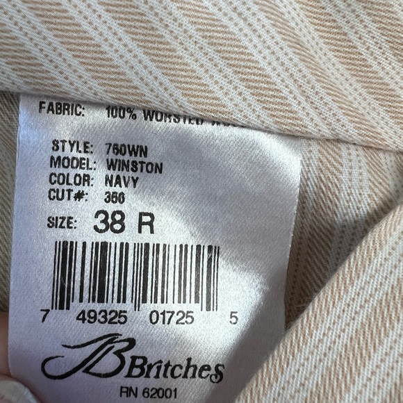 Britches by Nordstrom brand Wool Dress Pants | 38R - Picture 5 of 5